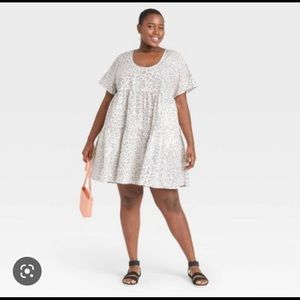 A New Day Tiered Mini Dress